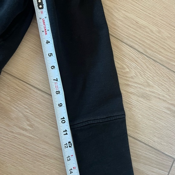 Lululemon To You Hoodie Floral Embroidered Full Zip black Cotton Terry size 6 - Picture 14 of 14